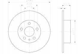 60569164 ALFA ROMEO ARKA FREN DİSK TAKIMI